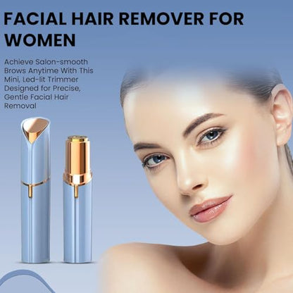 Infinity Choices Facial Hair Remover for Women – Electric Face Razor with Light, Hair Removal for Upper Lip, Chin & Cheeks