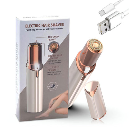 Infinity Choices Facial Hair Remover for Women – Electric Face Razor with Light, Hair Removal for Upper Lip, Chin & Cheeks