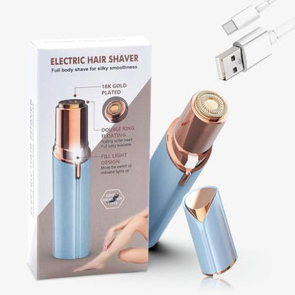 Infinity Choices Facial Hair Remover for Women – Electric Face Razor with Light, Hair Removal for Upper Lip, Chin & Cheeks