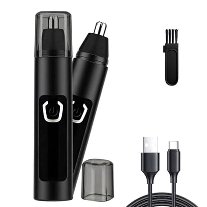 Infinity Choices Nose Hair Trimmer for Men Women - Electric Nose Hair Clipper with Replaceable Stainless Steel Blade, Powerful Motor