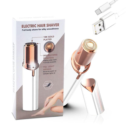 Infinity Choices Facial Hair Remover for Women – Electric Face Razor with Light, Hair Removal for Upper Lip, Chin & Cheeks