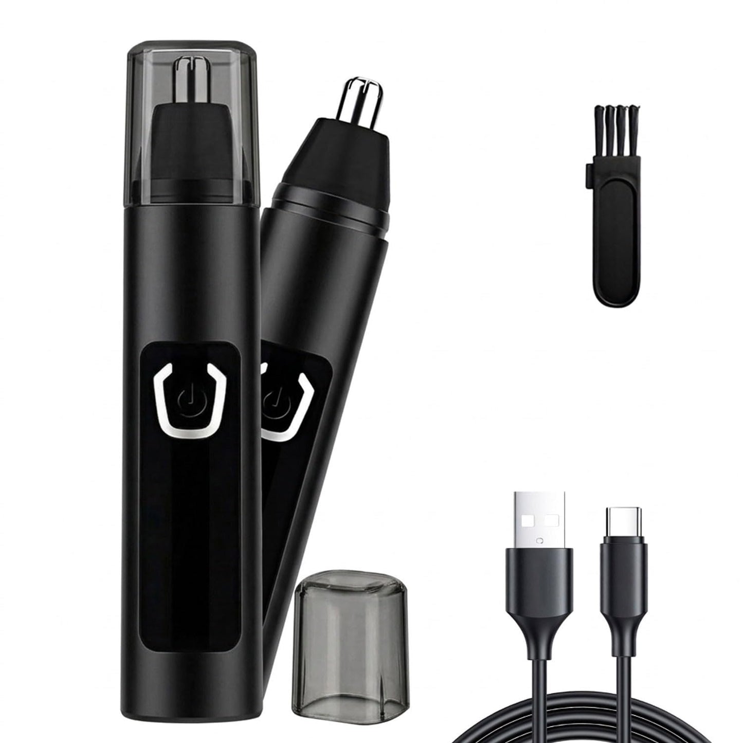 Infinity Choices Nose Hair Trimmer for Men Women - Electric Nose Hair Clipper with Replaceable Stainless Steel Blade, Powerful Motor