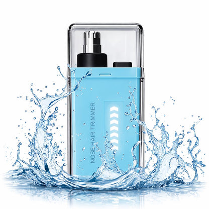 Infinity Choices Nose Hair Trimmer for Men Women - Electric Nose Hair Clipper with Replaceable Stainless Steel Blade, Powerful Motor